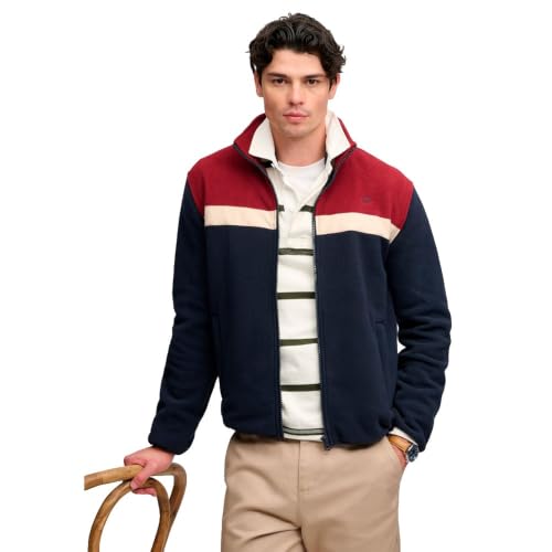 Superdry Homme Tricolore Zippée Coupe Décontractée - vue 6