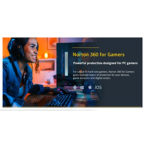 image for NortonLifeLock OEM Norton 360 for Gamers 10 GB Cloud Backup 1Device 12