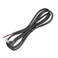 L Shape replacement DC power repair cable cord, mainly used for adapters with different voltages and currents.Suitable for most DC surveillance, camera,CCTV security cameras, camera, DVR ,LED devices.It has good toughness and a long service life. Spe...