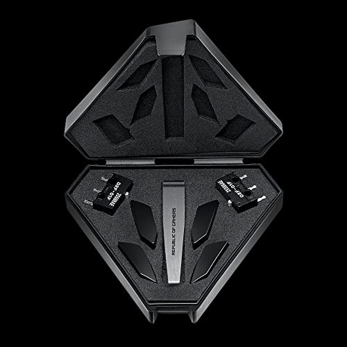 ROG Pugio II ambidextrous lightweight wireless gaming mouse with 16,000 dpi optical sensor, 7 programmable buttons, configurable side buttons, DPI On-The-Scroll button and Aura Sync RGB lighting - Mouse gaming - Immagine 5