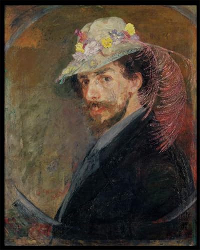 Tableau Impressions d'art Mural Autoportrait Posters et Art Pour Décoration Chambre 60x90