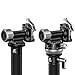 Leofoto MPG Monopod Head, Side Mount Tilt Head, 360° Vertical Tilting, 3/8
