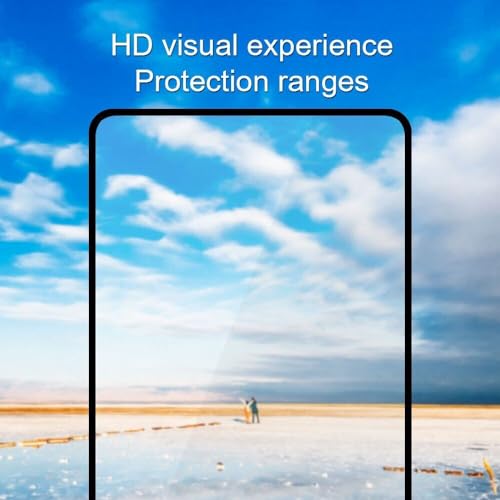 Image of Casodon Designed for Google Pixel 8 5G Tempered Glass Screen Protector Guard (Black) Full Screen Coverage with Easy Installation Kit