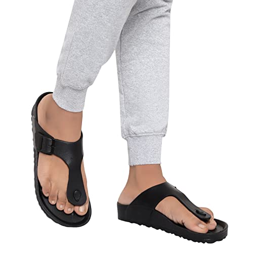 Image of Hygear Men's Orbital EVA Slippers | Ultra Soft Cushion | Lightweight | Waterproof |Stylish | Anti-Skid | Comfortable Daily Wear Slippers for Men