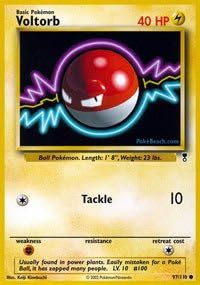 Pokemon - Voltorb (97) - Legendary Collection - Reverse Holo