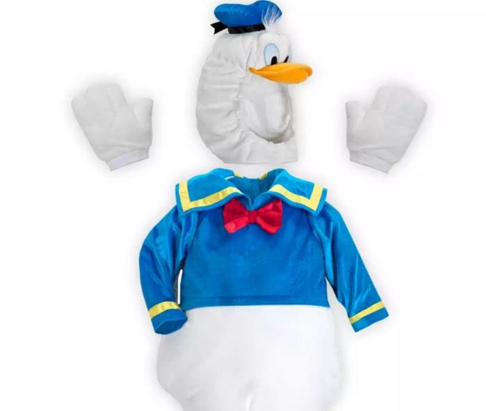 Costume Donald pour bébé confortable et facile à enfiler
