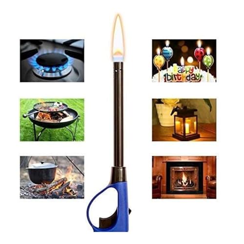 Encendedores largos pack 10 unidades multicolor recargables miniatura 2