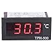 Termometro Digitale LCD Termometro, Indicatore Pannello Misuratore di Temperatura, -40 ℃ - + 110 ℃ Misuratore elettronico di umidità relativa alla temperatura
