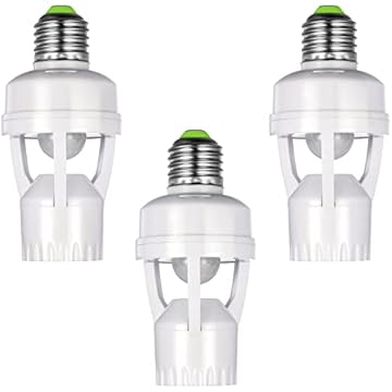 motion sensor light socket adapter