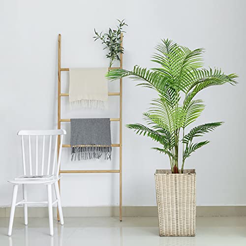 image for Ferrgoal Artificial Areca Palm Plants 63 Inch Fake Dypsis Lutescens Tr