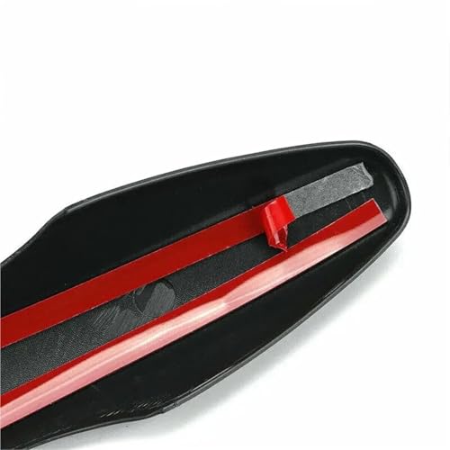 Moldura de manija de puerta para Nissan Rogue Sport 2017-2022, repuesto exterior negro carbono 6