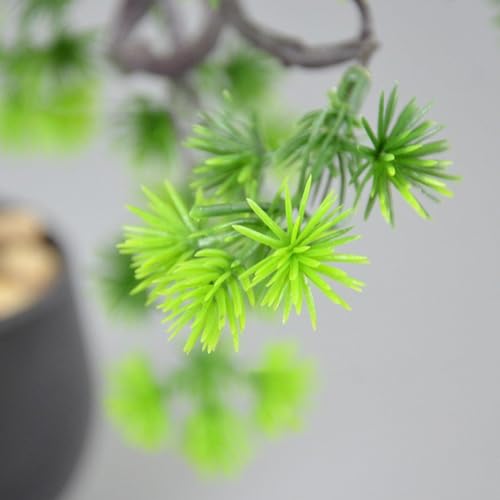 Pin artificiel réaliste en pot ornement de table durable - 6