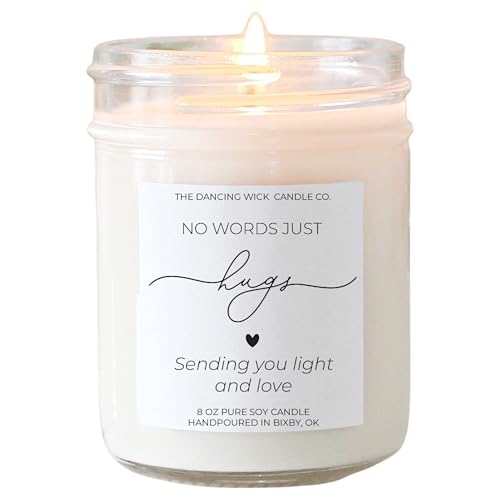 The Dancing Wick Candle - No Words Just Hugs Candle