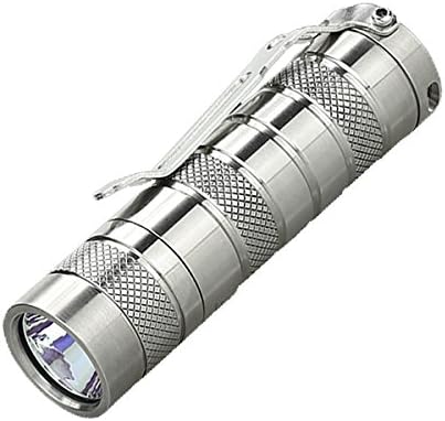 EagleTac D25C Clicky Ti CREE Cool White XM-L U2 LED Flashlight
