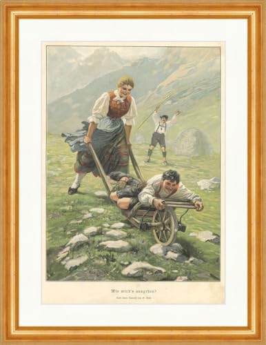 Gravure sur bois Biller Antik E 15930 pour donner du cachet à un mur vide avec style