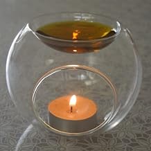 Candle Holders Oil Candlestick Transparent Crystal Handmade Glass Candlestick Wedding Home Decoration Dia 8CM