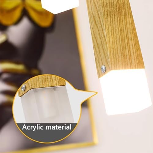 LED Kitchen Island Light Fixture - 12 Heads Elegant Hanging Design for Staise, Duplex, Restaurant, Bar & Bedroom - Stylish Modern Lighting for Interiors