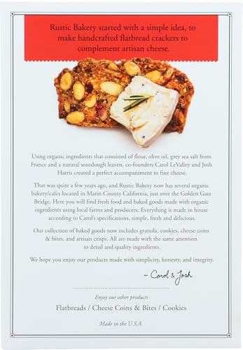 Rustic Bakery, Crisps Tart Cherry Cacao Nib Almond, 5 Ounce - image 2