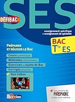 DéfiBac - Cours/Méthodes/Exos SES Tle ES 2047351413 Book Cover