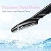 40pcs Eyebrow Razor for Women, Newbie Friendly Dermaplane Razor, Face Razors and Shaver Dermaplaning with Protective Covers (Black)