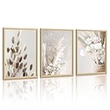 【Facile à accrocher】 : Chaque taille est de 30*40cm. Les images murales en toile encadrée sont livrées avec un kit d'outils, de sorte que vous pouvez facilement l'attacher au mur et profiter immédiatement de la décoration de votre pièce