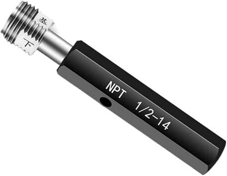 1pcs Taper Pipe Thread Plug Gauge/Thread Ring Gauge Measure Tool NPT1/16-27 1/8 1/2 3/4 3/8-18 1 NPT2 3NPT 3I4-14,Thread Head Gauge