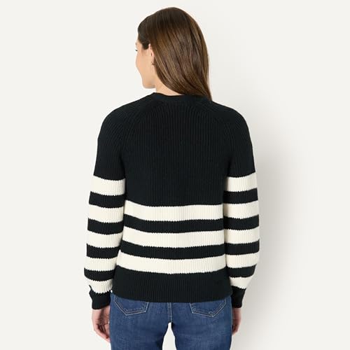 Image of Amazon Essentials Women's Soft Touch Ribbed Blouson V-Neck Cardigan Sweater