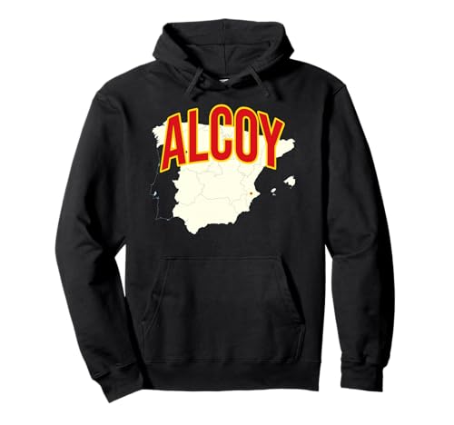 Alcoy Alicante España Alcoi Gift Sudadera con Capucha