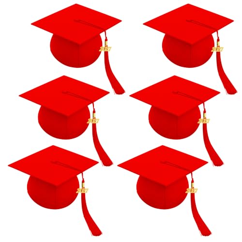 Image of Unisex Matte Graduation Cap 2026 2027 Tassel for High School