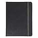 Samsill Professional Slimline Padfolio/Portfolio with Contrast Stitch and Calculator, Refillable Letter Size (8.5