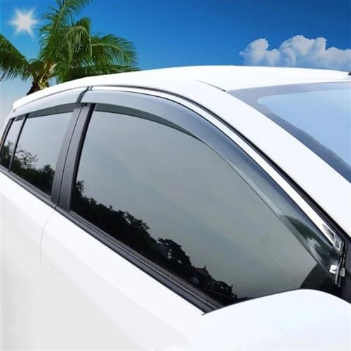 Déflecteurs de vitre pour Mitsubishi Outlander 2007-2013 | 4 pièces