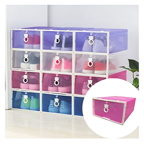 Coffre de rangement empilable pour chaussures afin de gagner de la place - 2