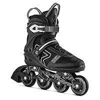Movino Inline Skates | Cruzer B4 | Fitness Rollschuhe | Damen Herren Inliner | Inliner für Erwachsene | Inlineskates mit Schnellschnürsystems und Reflexionselemente | Roller mit Aluminium Kufe