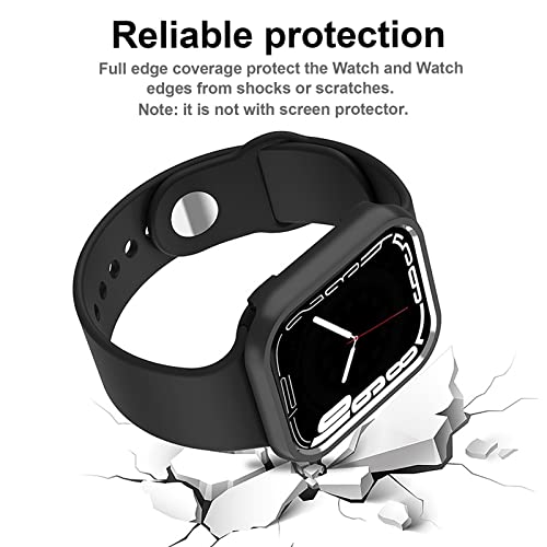 Miimall Case Compatible with Apple Watch Series 9/Series 8/Series 7 41mm 45mm - Image 3