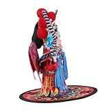 Détaillé : de poupée chinoise présente un savoir-faire détaillé, capturant motifs complexes des costumes traditionnels de pékin, une figurine de poupée chinoise exquise, des mannequins d'artistes