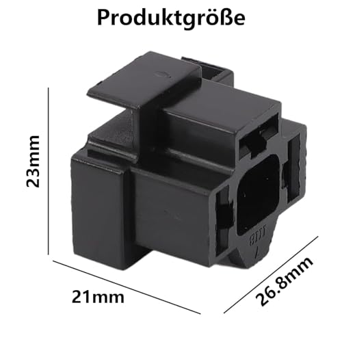 Alriedy 4 Stück H4 Stecker – 12V 3-Pin Scheinwerfer H4-Glühbirne +3-poliger H4 Glühbirne Reparatur Halter Mit Klemmen Reparaturhalter. Für Scheinwerferstecker,Auto Scheinwerfer Stecker Ersatz