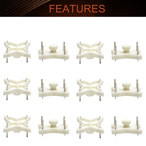 Image of Nails For Hanging Pictures,Picture Hooks Hardwall Hangers for Hardware Concrete Wall Hooks Invisible Nail Hangers Non-Trace Wall Picture Hanger No Damage Stucco 0.98 inch x 0.59 inch (L*W)(200pcs,1.10 inch x 1.10