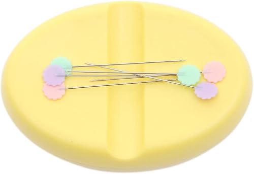 Miniatura 2 de The Quilted Bear Plato magnético para pasadores de costura, cojines magnéticos para alfileres de costura y almacenamiento de agujas para coser,