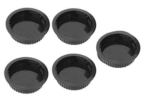 (5 Packs) Rear Lens Cover Cap For Eos Ef Lens, Ef-S Lense Dust Protective Rear Cover, Ef Lens Cap, Compatible With Canon Ef Efs Mount Dslr Lenses #TOP1