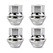Price comparison product image AKORD Alloy Wheel Nuts with Floating Captive Washers, M12 x 1.5 mm Lugs, Set of 4