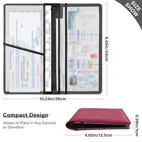 Organizador para Auto Slim Rojo miniatura 3