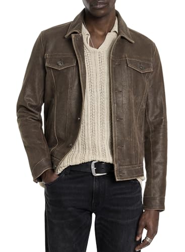 Image of John Varvatos Men's Andrew Leather Jacket