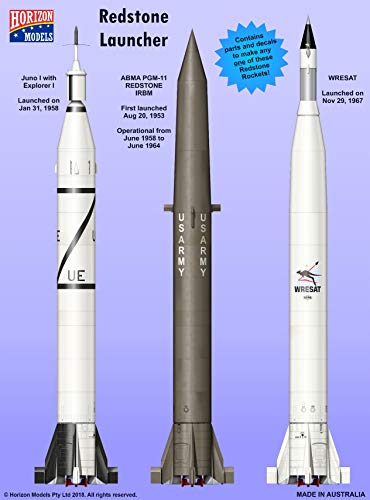 Horizon Models 1/72nd Scale Redstone Launcher Plastic Model Kit …
