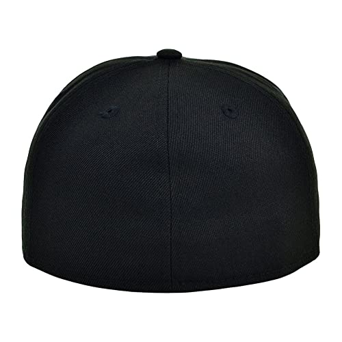Image of Lids Blank Premium Full Court w /Colored Under Visor Fitted Cap