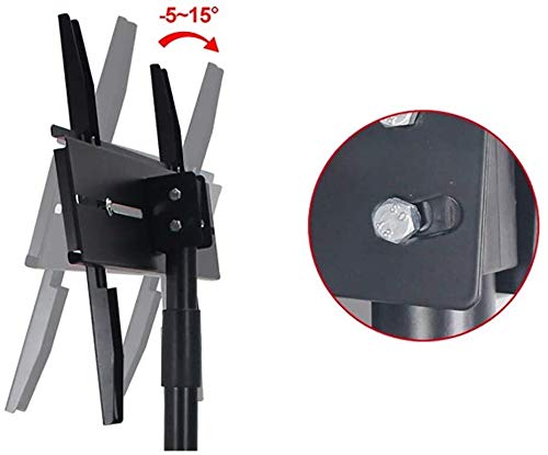 Soporte móvil para TV con elevación y rotación miniatura 5