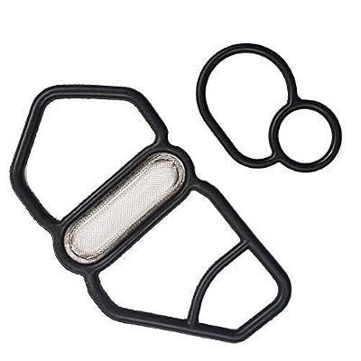 WFLNHB 15825-P08-005 36172-P08-015 Upper & Lower VTEC Solenoid Gaskets Replacement for Honda Civic EX Si Del Sol Prelude Integra GSR