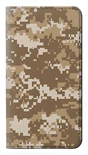 Housse cuir premium Samsung Galaxy A36 etui finition camo desert
