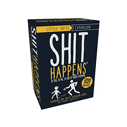 GAMES ADULTS PLAY - Shit Happens: Little Shits 100 Card Expansion Pack