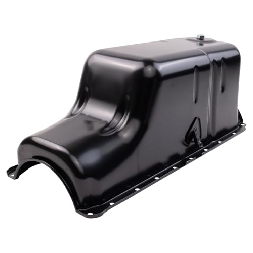 TRQ Engine Oil Pan Compatible with 91 C5000 Topkick C5500 Kodiak 91-96 C60 Kodiak C6000 Topkick 97-00 C6500 Kodiak C6500 Topkick C70 Kodiak C7000 Topkick C7500 Kodiak C7500 Topkick 96 P30 P3500