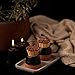 O'La Design Match Holder with Striker - Set of 2 - Handmade in Cappadocia for Decorative Matches - Ceramic Match Striker for Safety Matches and Strike Anywhere Matches - Matches not Included